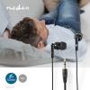 AURICOLARI CON FILO NEDIS HPWD1000BK 3.5 MM - LUNGHEZZA CAVO: 1.20 M - CONTROLLO DEL VOLUME - NERO